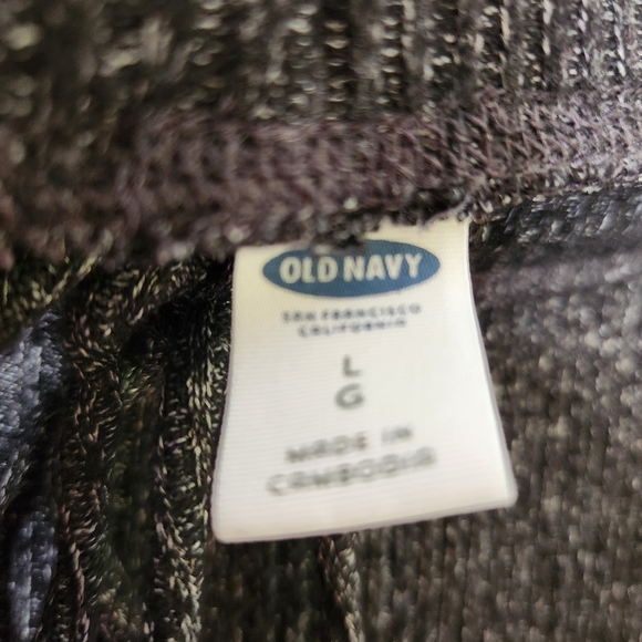 Old Navy Gray Leggings with Tapered Fit and Elastic Waistband Women Size Large - Picture 2 of 5